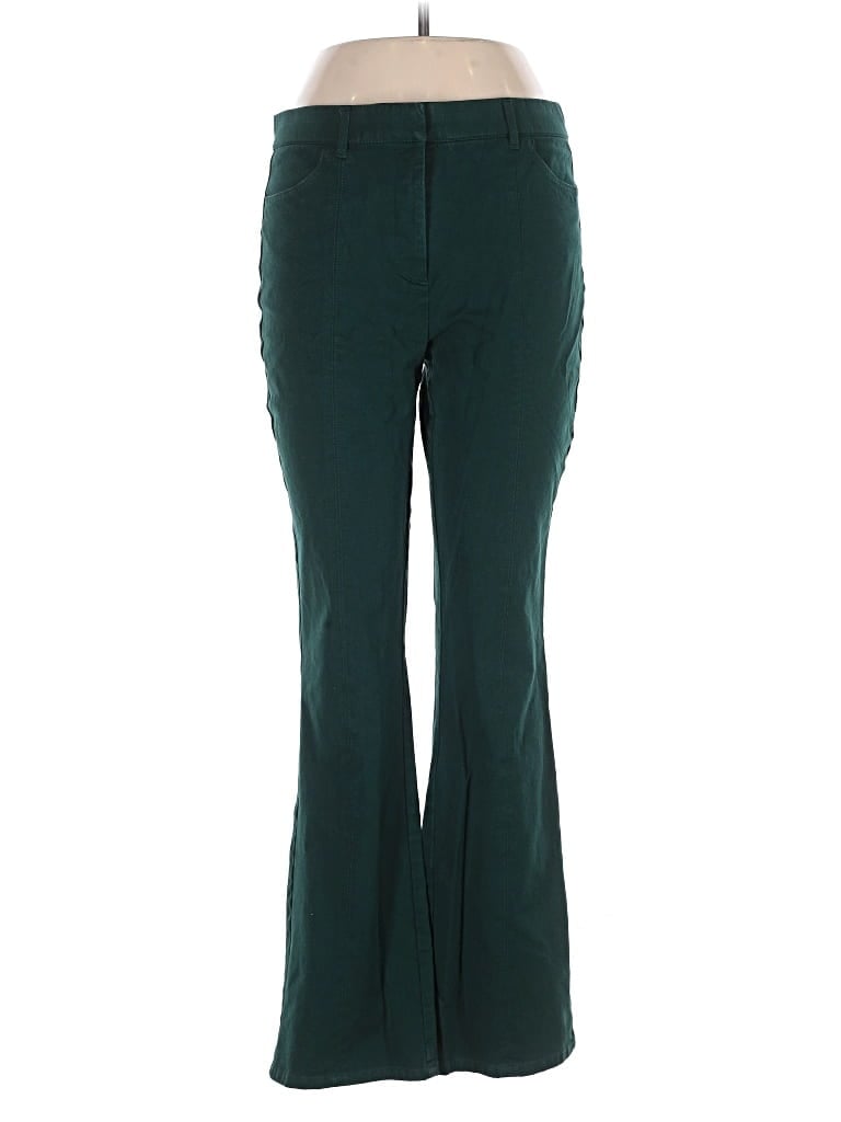 Pre-owned Isaac Mizrahi Live Casual Pants In Green