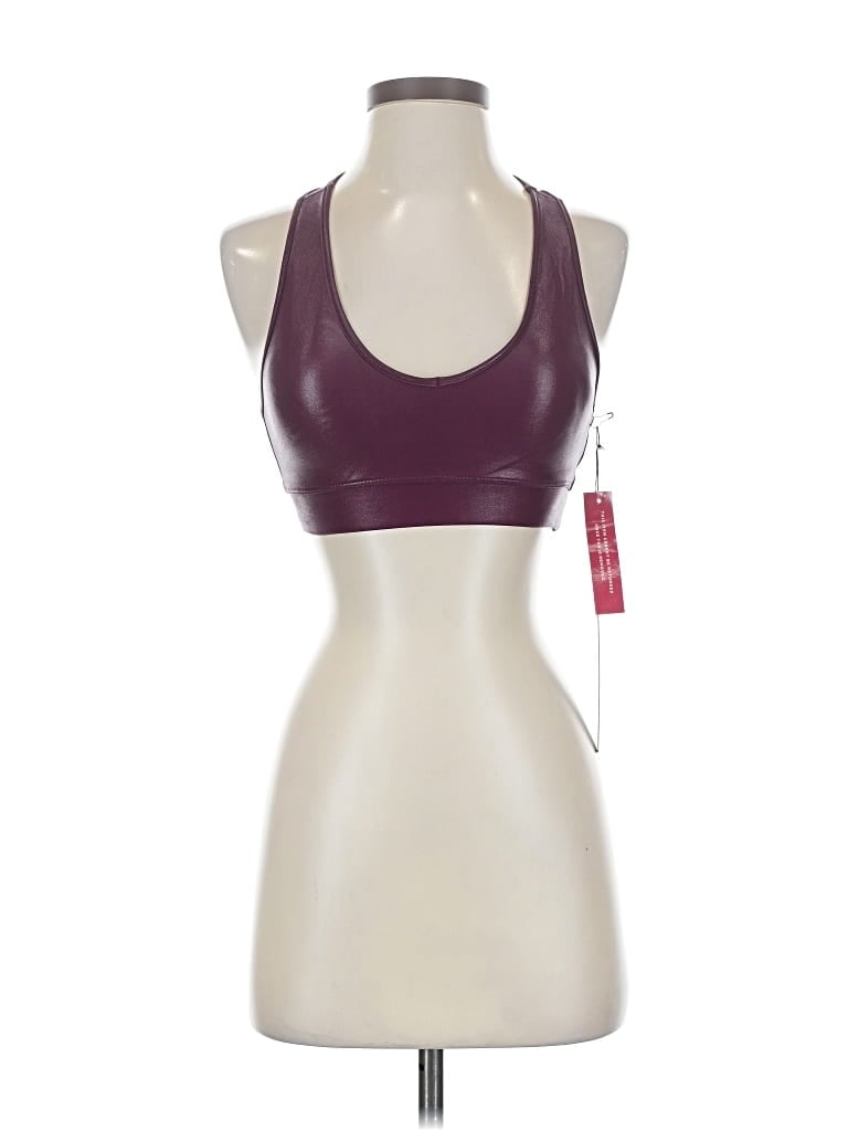 Pre-owned Carbon38 Sports Bra In Burgundy