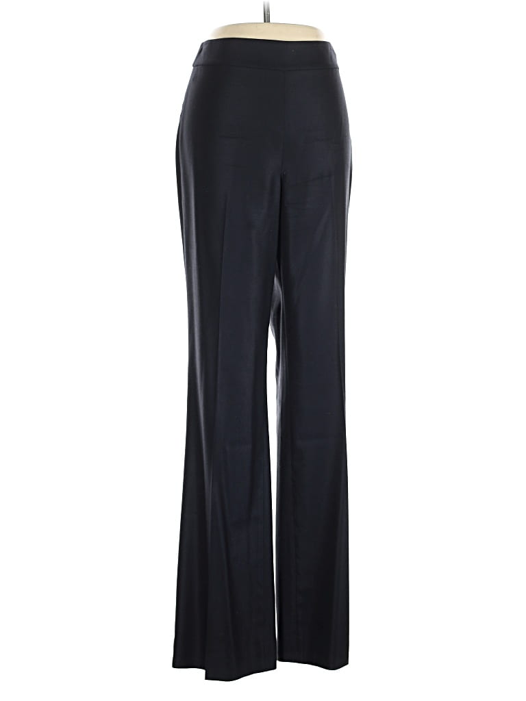 Pre-owned St John Wool Pants In Black