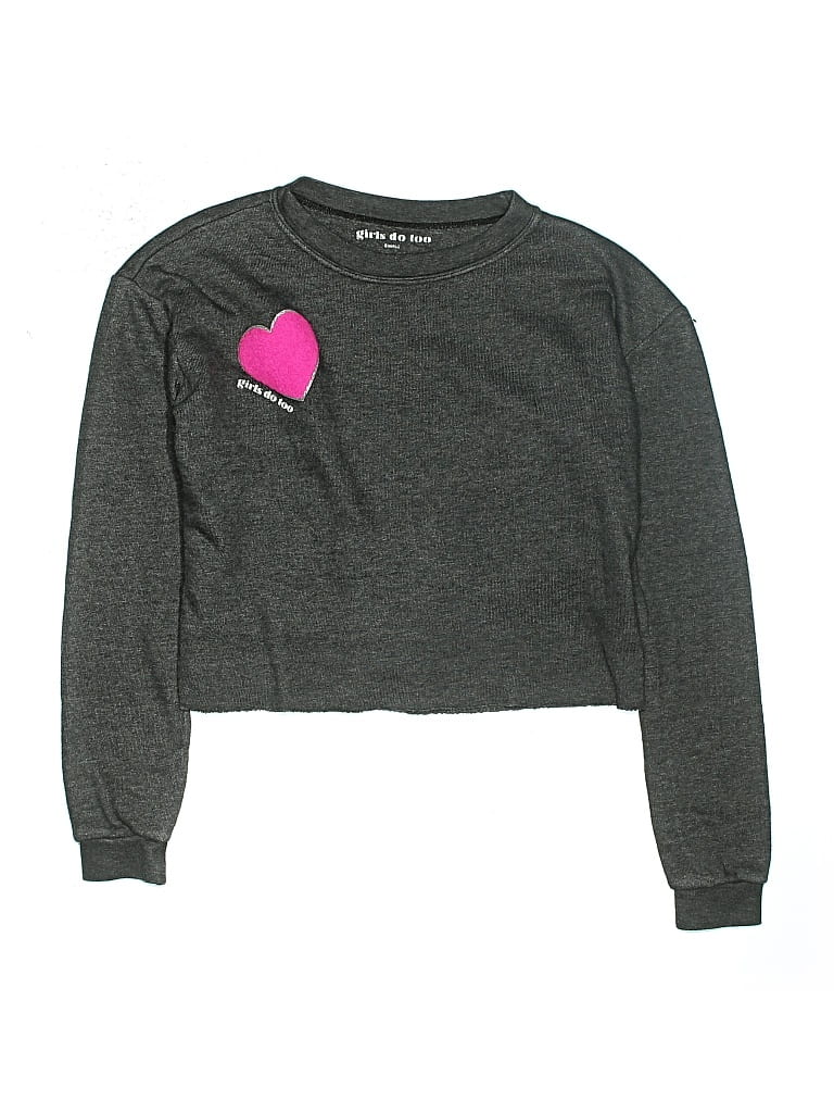 Pre-owned Assorted Brands Kids' Sweatshirt In Gray