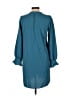 Unbranded 100% Polyester Solid Teal Casual Dress Size S - photo 2