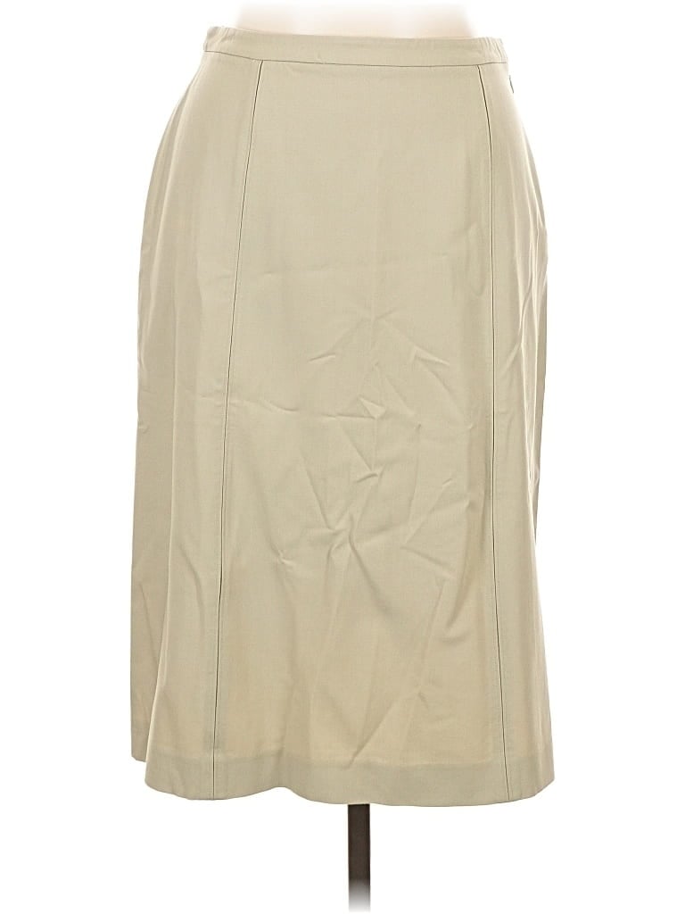 Pre-owned Tahari Formal Skirt In Brown