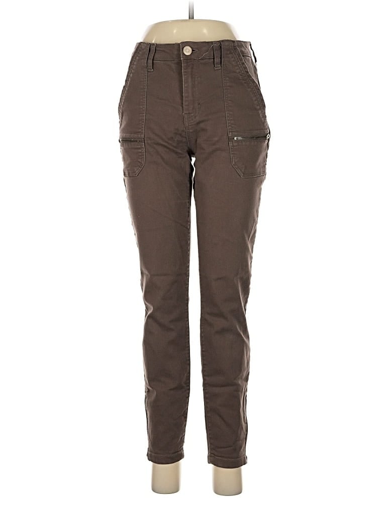 Pre-owned Knox Rose Cargo Pants In Brown