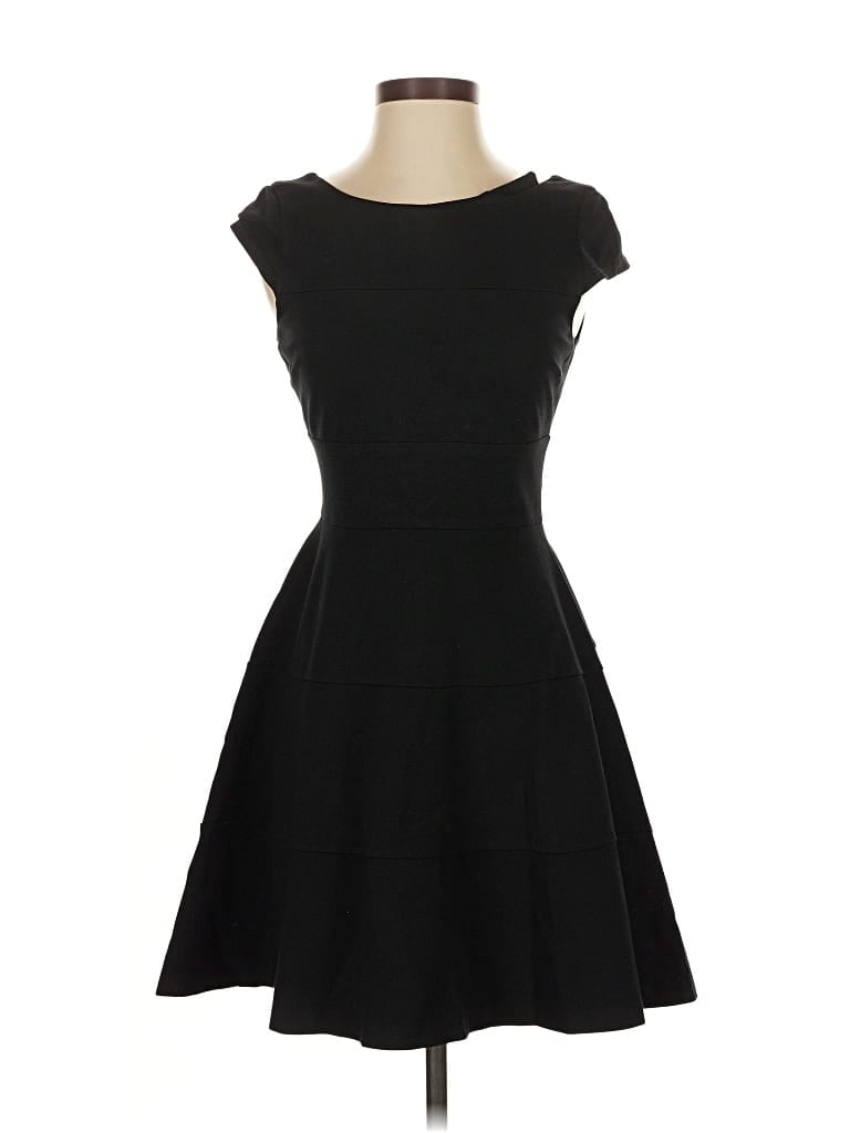 Pre-owned Banana Republic Casual Dress In Black