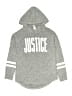 Justice Gray 3/4 Sleeve T-Shirt Size 10 - photo 1
