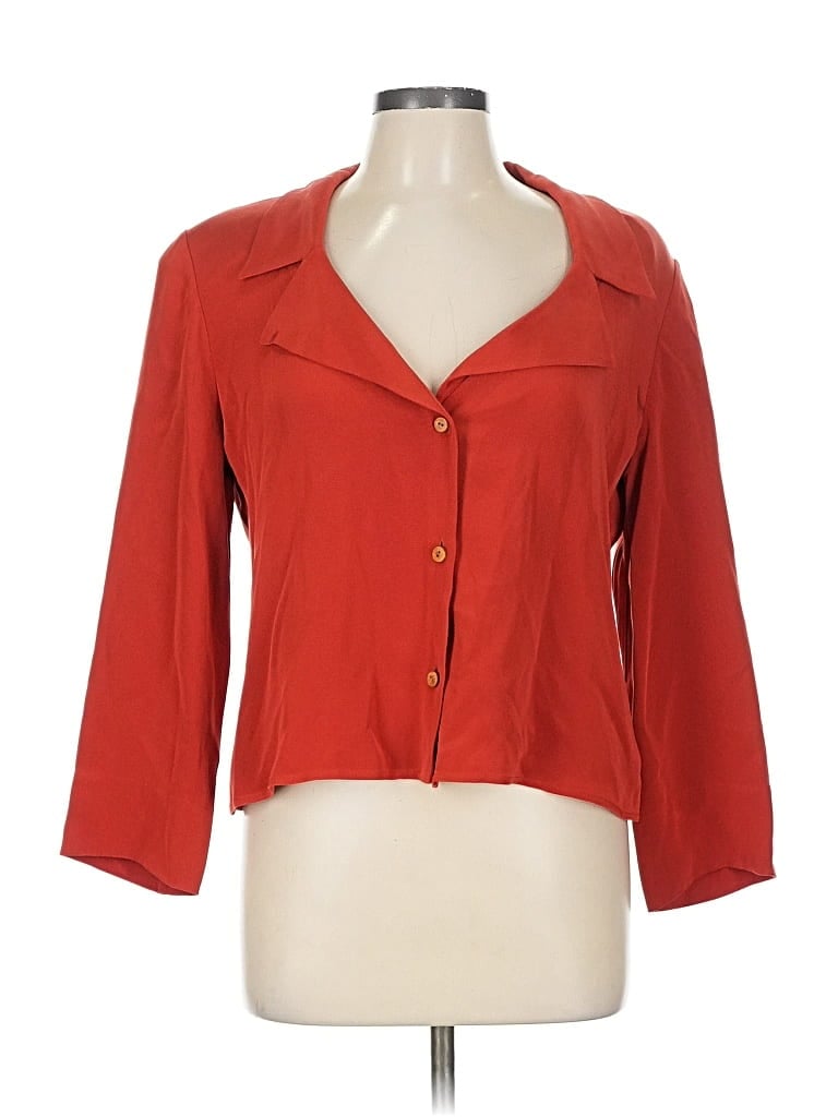 Pre-owned Unbranded Blazer Jacket In Red