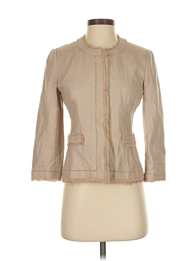 Pre-owned Ann Taylor Jacket In Brown