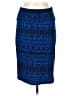 Lularoe Graphic Blue Formal Skirt Size L - photo 1