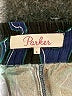 Parker 100% Viscose Print Blue Casual Pants Size 6 - photo 4