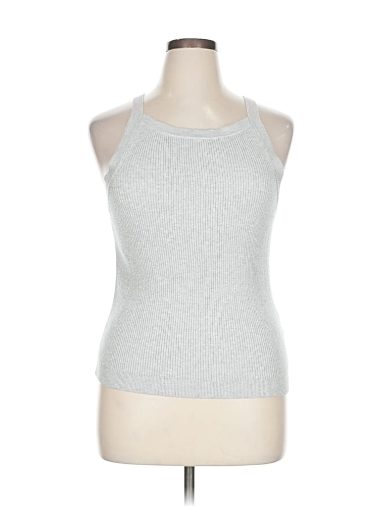 Pre-owned Gap Sweater Vest In Silver