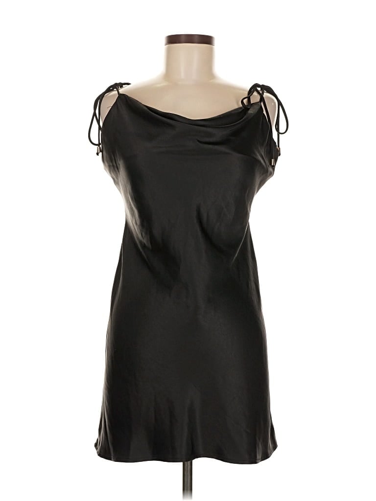 Pre-owned Aakaa Cocktail Dress In Black