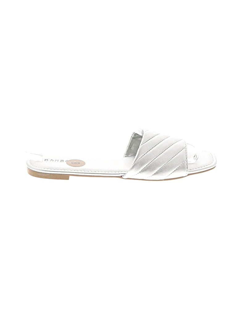 Pre-owned Bamboo Sandals In Silver