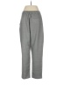 Garnet Hill Chevron-herringbone Gray Dress Pants Size 8 - photo 2