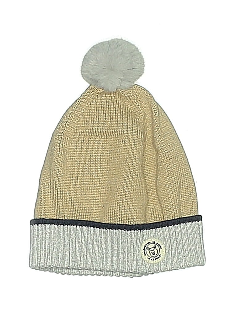 Pre-owned Mayoral Kids' Beanie Hat In Brown