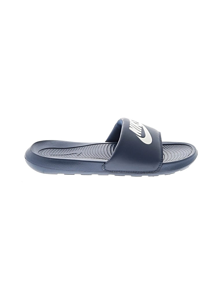 Pre-owned Nike Sandals In Blue