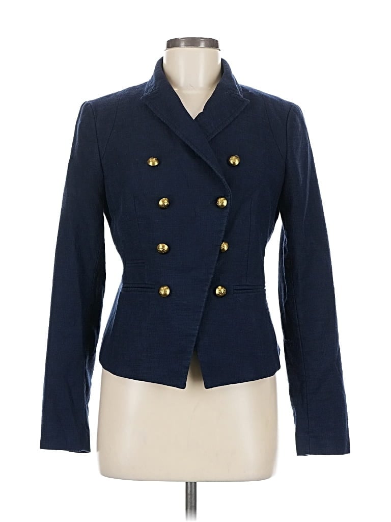 Pre-owned Banana Republic Blazer Jacket In Blue