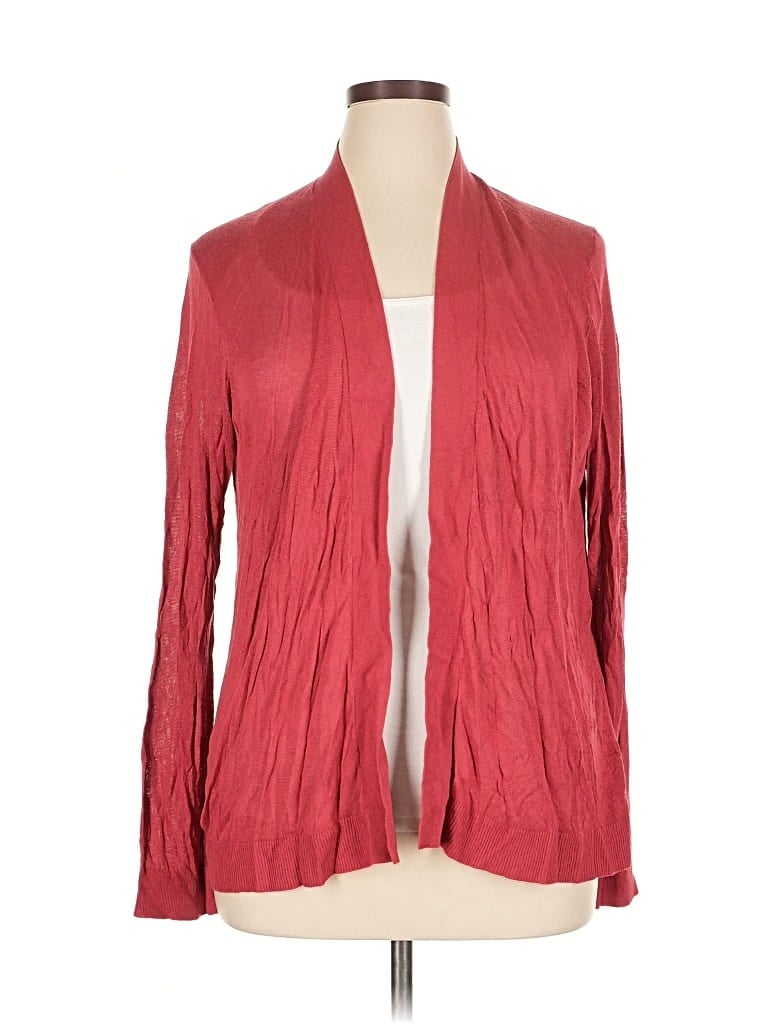 Ann Taylor Cardigan Sweater In Red