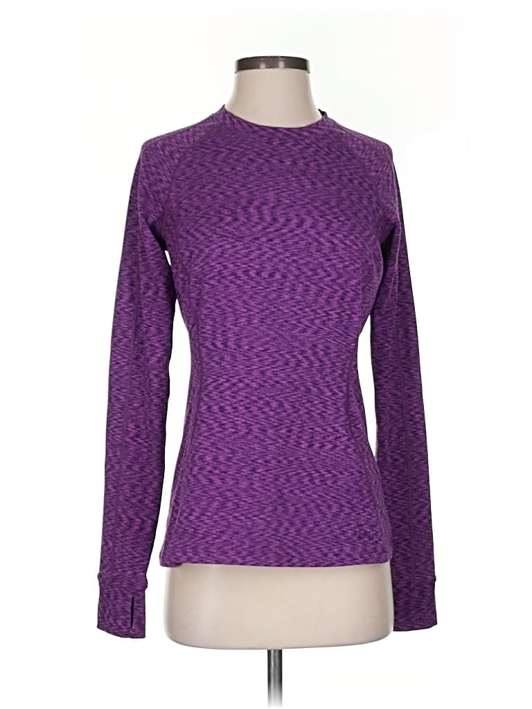 Pre-owned Rei Long Sleeve T-shirt In Purple