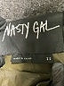 Nasty Gal Inc. 100% Polyester Green Raincoat Size XS - photo 6