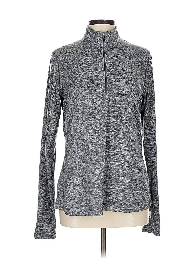 Pre-owned Nike Pullover Sweater In Gray