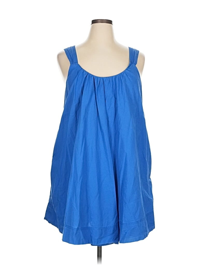 Pre-owned Maeve By Anthropologie Casual Dress In Blue