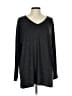 Lands' End Gray Black Pullover Sweater Size L - photo 1