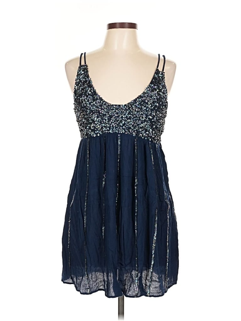 Pre-owned Intimately By Free People Cocktail Dress In Blue