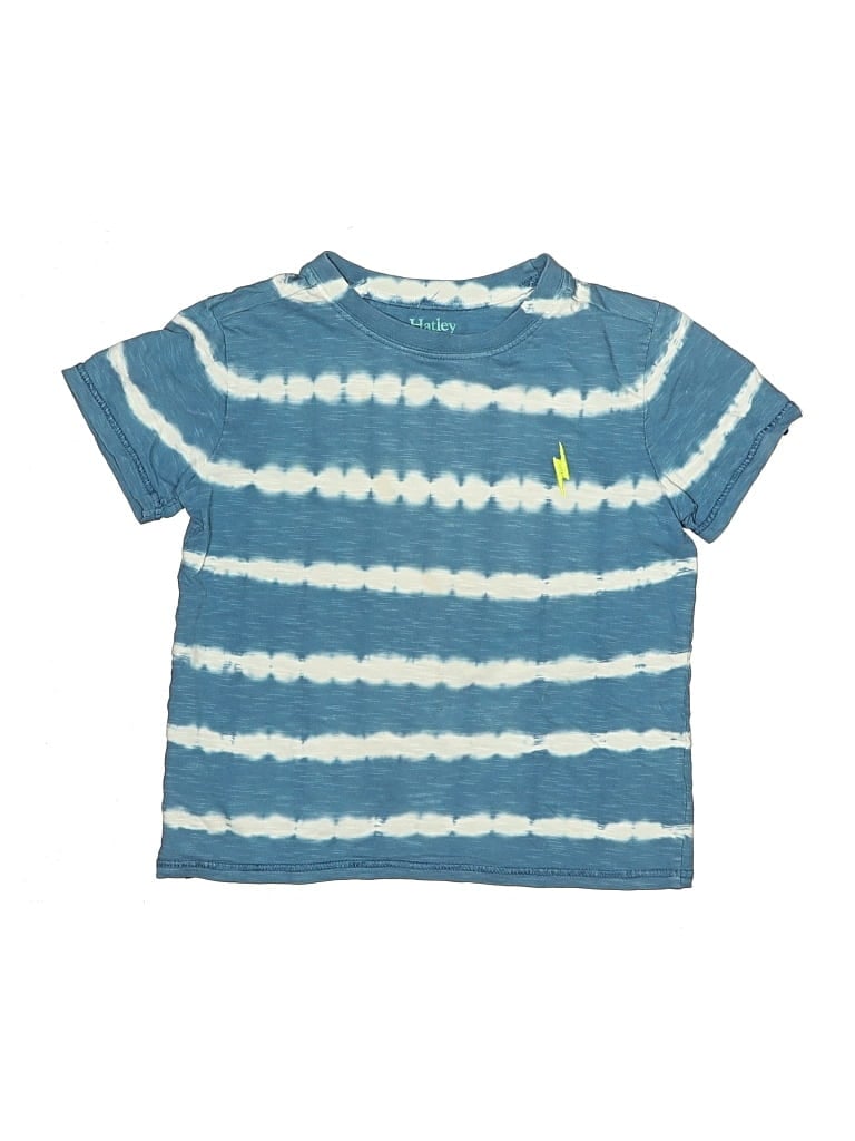 Pre-owned Hatley Kids' Short Sleeve T-shirt In Blue