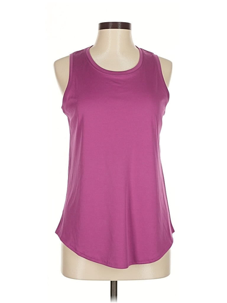 Pre-owned Tek Gear Active Tank Top In Purple