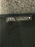 Zara Solid Black Cocktail Dress Size L - photo 7