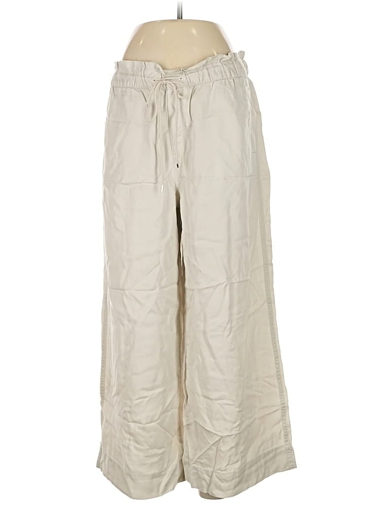 Pre-owned Ann Taylor Loft Casual Pants In White