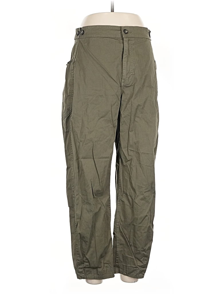Pre-owned Everlane Khaki Pant In Green