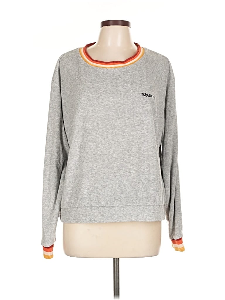 Pre-owned Rip Curl Sweatshirt In Gray