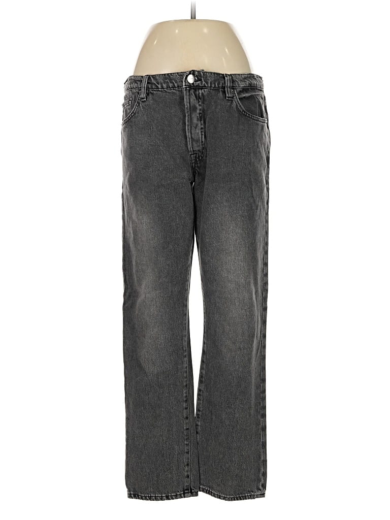 Pre-owned Frame Jeans In Gray