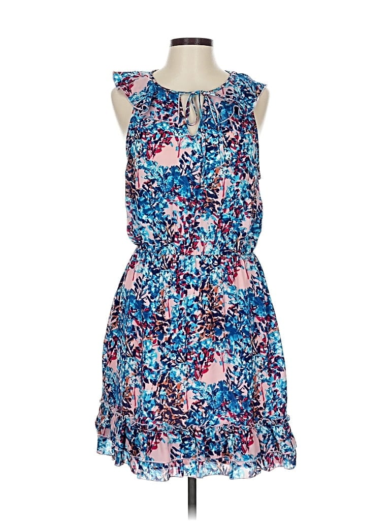 Pre-owned Parker Casual Dress In Blue