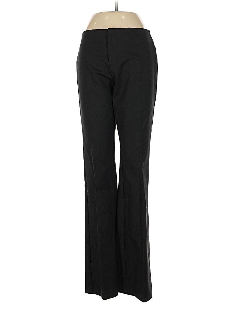 Pre-owned Ecru Dress Pants In Black