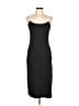 Unbranded Solid Black Cocktail Dress Size L - photo 1