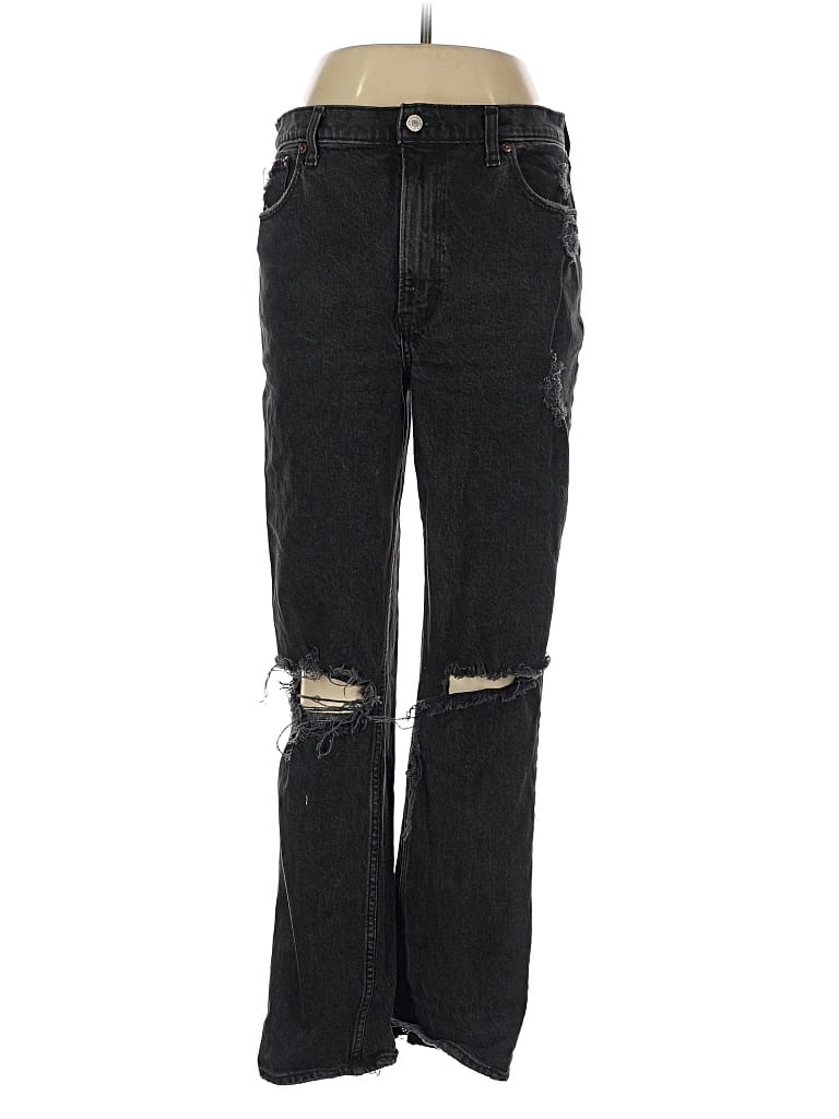 Pre-owned Abercrombie & Fitch Jeans In Black