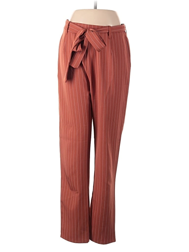 Pre-owned Zaful Casual Pants In Brown