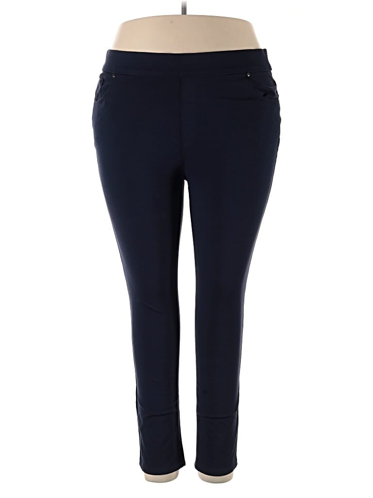 Pre-owned Gloria Vanderbilt Active Pants In Blue