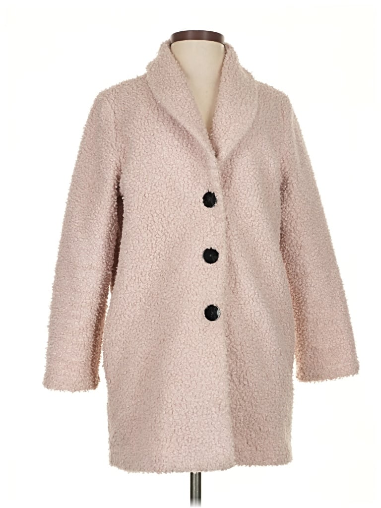 Pre-owned Andria Lieu Coat In Pink
