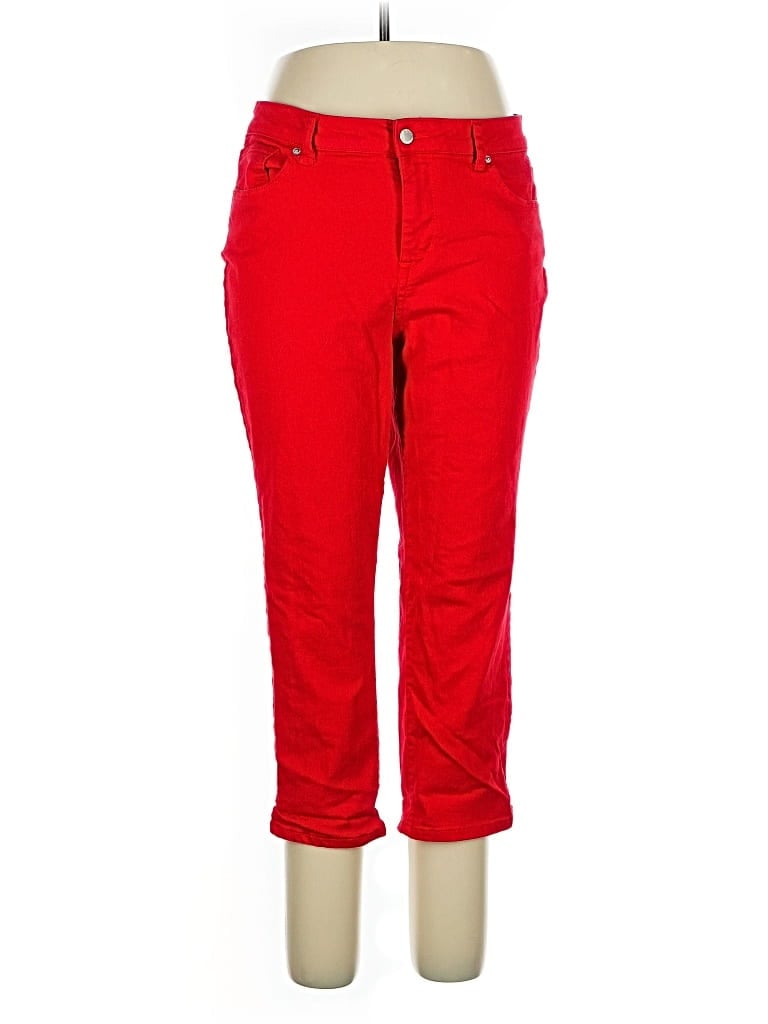 Pre-owned Westport Jeans In Red