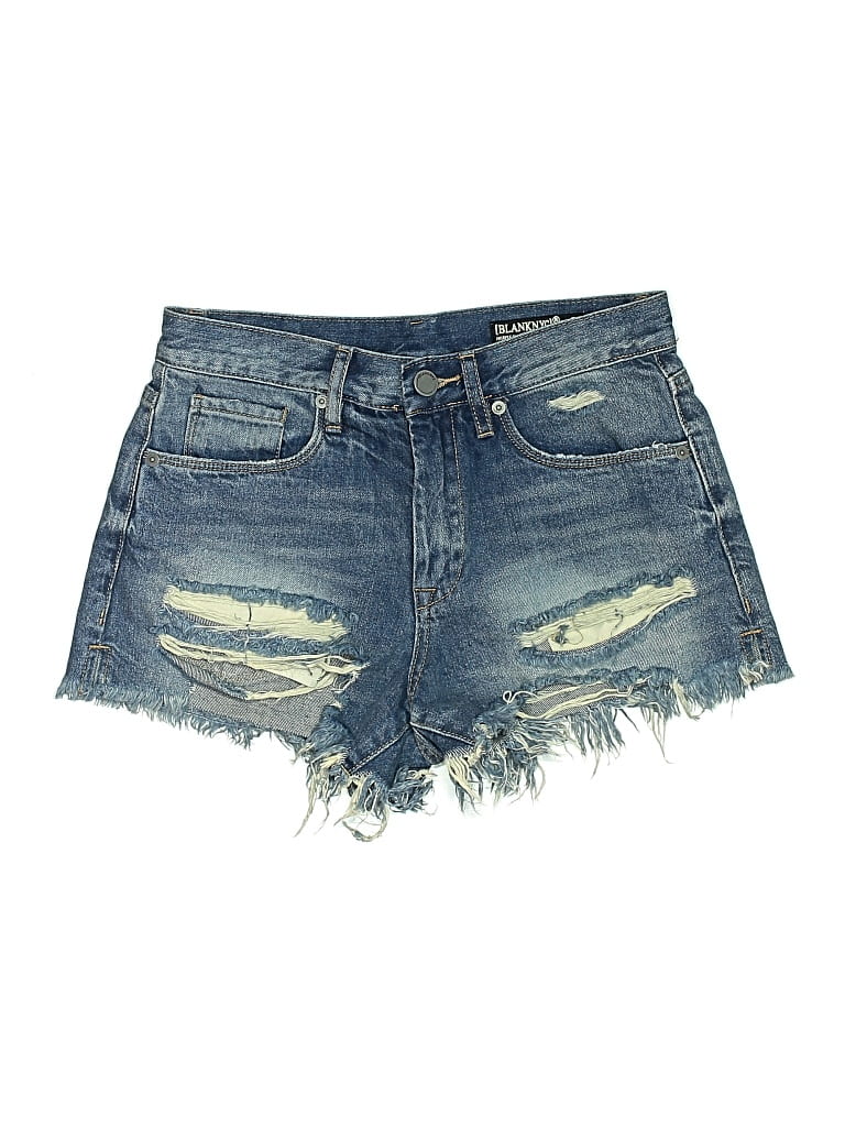 Pre-owned Blanknyc Blank Nyc Denim Shorts In Blue