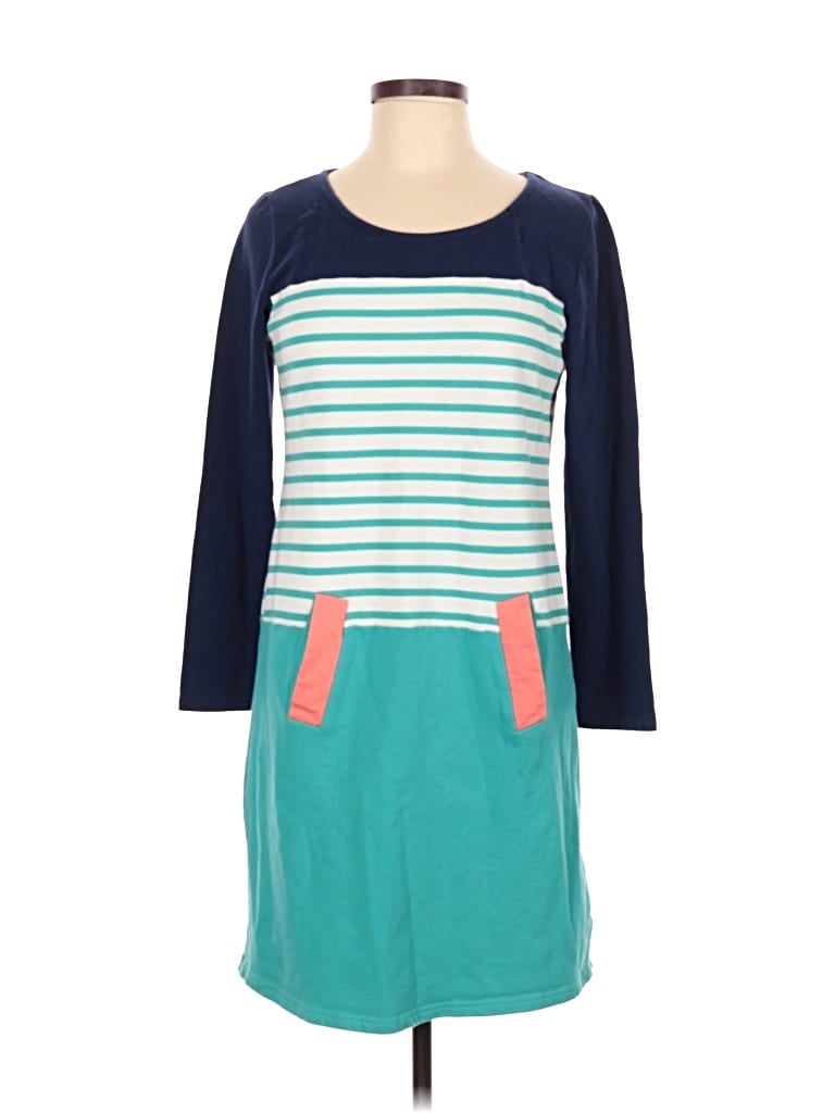 Pre-owned Tracy Negoshian Casual Dress In Blue