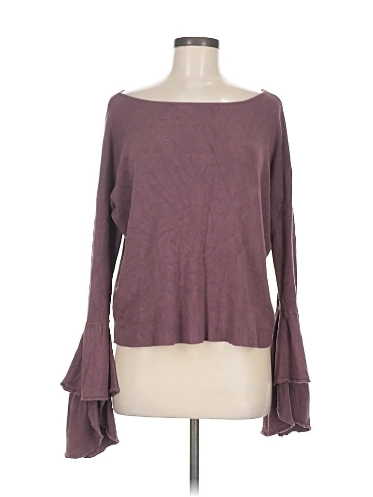 Pre-owned Express Pullover Sweater In Purple