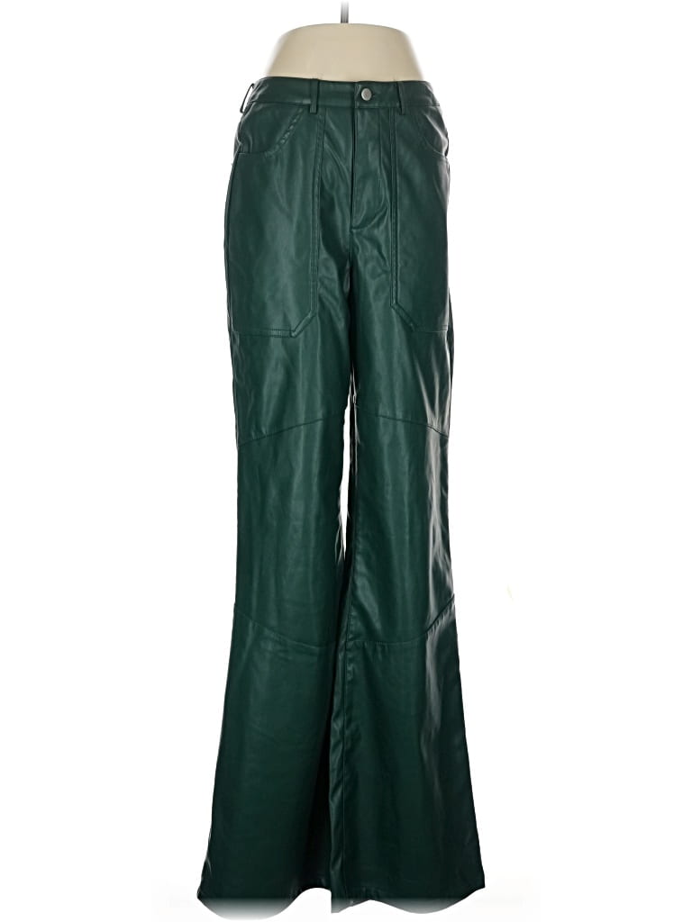 Pre-owned Prettylittlething Casual Pants In Green
