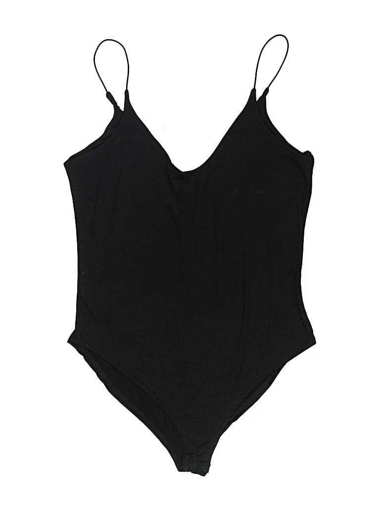 Pre-owned Gaze Bodysuit In Black
