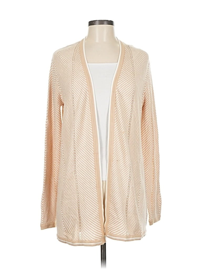 Pre-owned T Tahari Cardigan Sweater In Brown