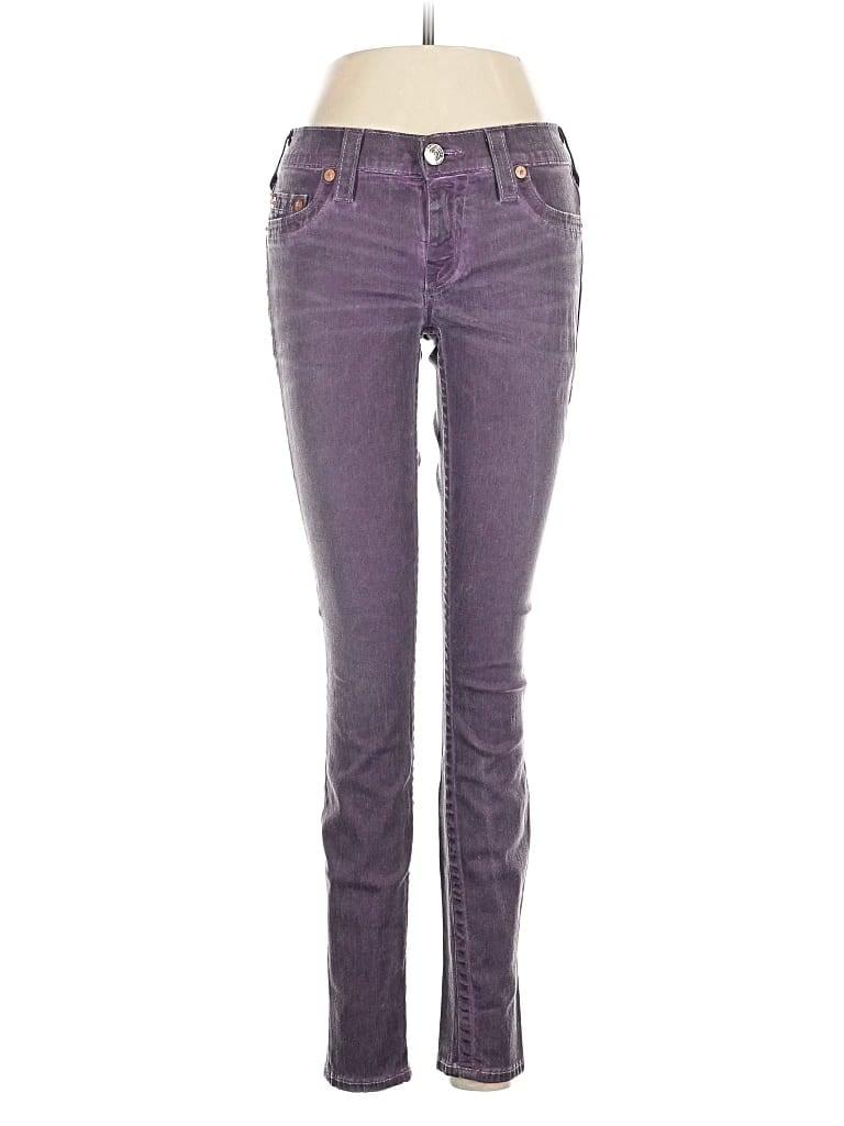 Pre-owned True Religion Jeans In Purple