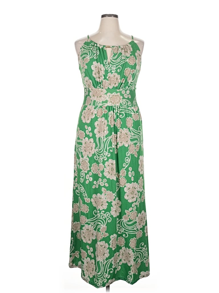 Jon & Anna Casual Dress In Green